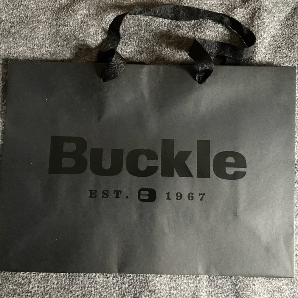 Buckle gift /shopping bag